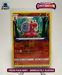 Magcargo 022/196 Reverse Holo Pokemon TCG: Lost Origin Card MINT SHIPPED TODAY - Picture 1 of 2