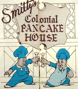 Vintage Restaurant Menü Broschüre Smitty's Colonial Pancake House Seattle WA - Bild 1 von 7