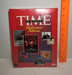 Time Almanac 1994 Reference Edition CD Apple Mac Computer VINTAGE SEALED RARE - Picture 1 of 11