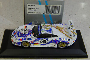 1/43 Minichamps 1996 Porsche 911 LeMans #25 Hans Stuck Boutsen Wollek 430966625 