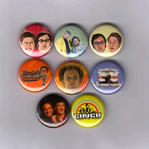TIM AND ERIC / DOCTOR STEVE BRULE 1,5" PINS BUTTONS tolle Show tolle Arbeit - Bild 1 von 2