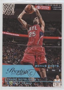 2015-16 Panini Prestige Bonus Shots Blue /99 Thabo Sefolosha #105