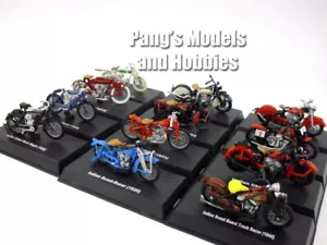 Indian Motorcycle Set of 12 different Motorcycles 1/32 Scale Diecast Models - Picture 1 of 12
