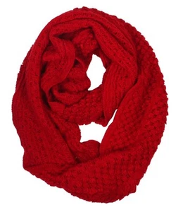 Infinity Scarf Soft, Knit - Red - Picture 1 of 5