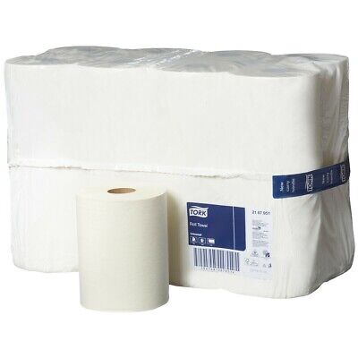 Tork Paper Hand Towels 90m 16 Rolls Towel Roll Bulk Industrial Kitchen White New • 67.99$