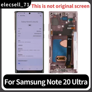 For Samsung Galaxy Note 20 Ultra SM-N985/N986 Small OLED TouchScreen Replacement - Picture 1 of 7