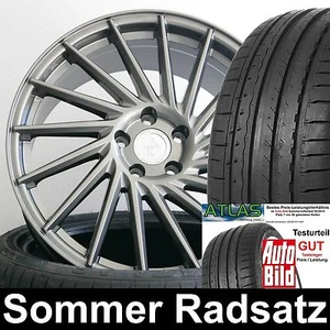18" Keskin KT17 Palladium Komplettrad 225/40 für VW Golf Plus Typ 1KP - Bild 1 von 4