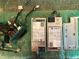 DELL T420 REDUNDANT HOT SWAP POWER SUPPLY 750W UPGRADE KIT POWEREDGE SERVER - Picture 1 of 2