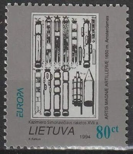 Litouwen postfris 1994 MNH 555 - Europa / Ontdekkingen - Imagen 1 de 1