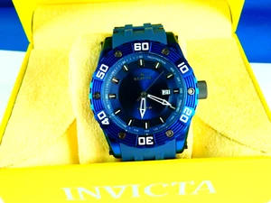 NEW INVICTA SEA SPIDER DIVER 40082 BLUE DIAL 25J AUTO 50MM MENS WATCH - Picture 1 of 9
