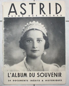 Astrid Queen the Belgian - ALBUM OF Souvenir 24 Documents Unpublished & - Picture 1 of 4