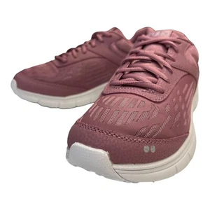 RYKA Walking Running Shoe Sneaker Leather Memory Foam Dusty Rose Womens 9M - Picture 1 of 10