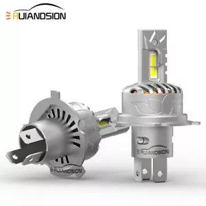 1/2X DC 12V H4 CSP LED Motorcycle Headlamp Automotive Bulb Fog Light Hi/Lo Beam - Picture 1 of 9