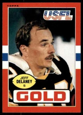 1985 Topps Usfl #30 Jeff Delaney - Image 1 of 2