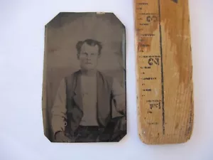 Tintype Photo Man with love Note - Picture 1 of 5