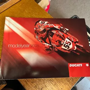 Ducati 2005 All Model Year Brochure ~ FOLD OUT POSTER Original New Never Opened - Foto 1 di 14