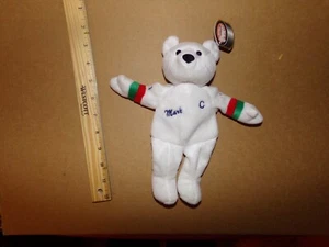 salvinos bammer bear Messier 11 - white with red and green arm bands - Picture 1 of 2