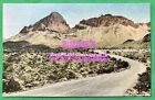 ROUTE 66 ~ NEEDLES, CA ~ BOUNDRY CONE PEAK ~ hand-colored postcard ~ 1915-1930  