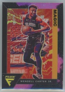 WENDELL CARTER JR 15/75 2020-21 PANINI FLUX SUPERNOVA #127 PARALLEL ORLANDO