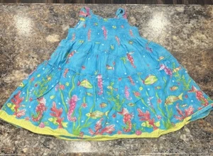 Vestito cavalluccio marino in cotone per bambini spunky e luminoso taglia 4T - Foto 1 di 14