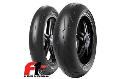 Coppia Gomme Moto Pirelli Diablo Rosso 4 120/70 ZR17 58W + 180/55 ZR17 73W [4]