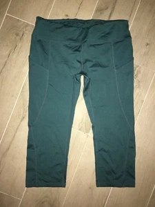 Yogareflex Women's Yoga Active Workout LARGE Leggings Pants Hidden Pocket - Picture 1 of 5