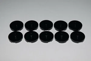 10 Lego Azulejos Negros 2 x 2 Redondos con Tachuela (18674) E74 - Imagen 1 de 1