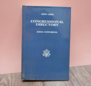 Congressional Directory 1997-1998 105th Congress (Hardcover) ♈ - Picture 1 of 5