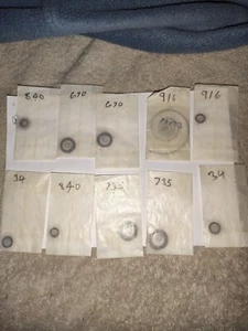 Uhr Hauptfedern Mechanische Uhrenfedern X 10. New Old Stock. Sortiert. - Bild 1 von 3