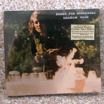 Songs for Beginners [2 CD/DVD] Graham Nash Brand New Factory Sealed 5.1 Mix - Image 1 of 2