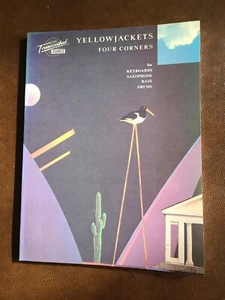 Yellow Jackets Four Corners Transcribed Scores Keyboards Sax Bass  Drum Book 199 - Picture 1 of 2