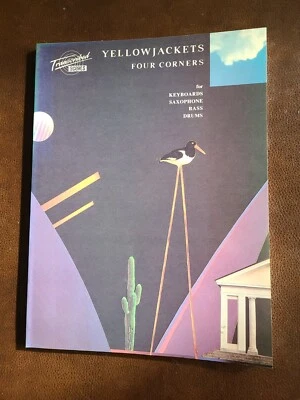 Yellow Jackets Four Corners Transcribed Scores Keyboards Sax Bass  Drum Book 199 - Image 1 of 2