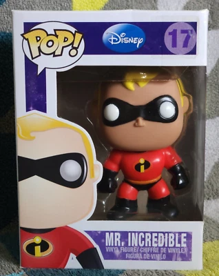 Mr Incredible Pop 17 - Disney Funko Pop! Vinilo 2013 abovedado + protector Foto 1 de 4