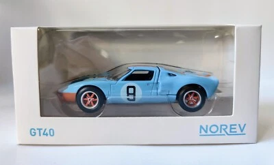 Ford GT40 - Winner Le Mans 1968 #9 - Norev Jet-Car 1:43 - Immagine 1 di 4