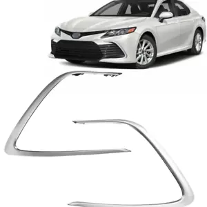 Fit 2021-2023 Toyota Camry LE XLE Front Bumper Grille Grill Strip Trim - Picture 1 of 8