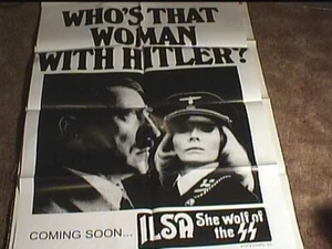 ILSA SHE WOLF ADVANCE RECALL ONE SHEET MOVIE POSTER 1974 DYANNE THORNE - Picture 1 of 1