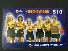 TELSTRA PHONECARDS -- $10 Hockeyroos Australian Womens Hockey team	