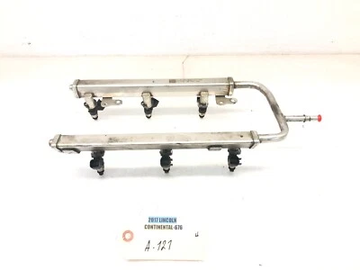 2017-2020 LINCOLN CONTINENTAL 3.7L ENGINE FUEL DISTRIBUTOR RAIL W/INJECTORS OEM - Image 1 of 4