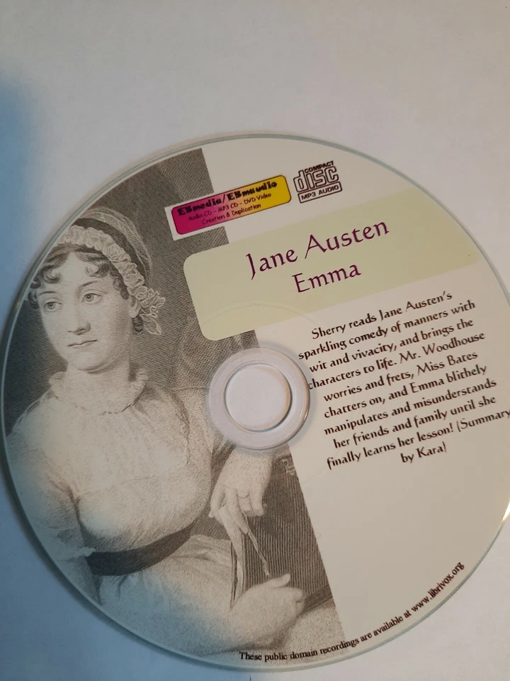 Jane Austen / Emma  / 12+hrs Unabridged Audiobook Mp3 CD - Image 1 of 1