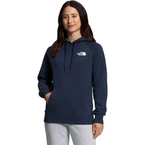 NUEVO CON ETIQUETAS The North Face Mujer Caja NSE Pullover Sudadera con Capucha Azul Aviador Talla Mediana - Imagen 1 de 12