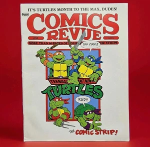 COMICS REVUE Magazine #58 1991 TEENAGE MUTANT NINJA TURTLES TMNT Cover (a) - Picture 1 of 5