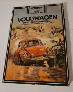Volkswagen Service-Repair Handbook 1961-1972 Clymer Beetle Karmen Ghia - Picture 1 of 3