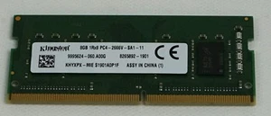 Memory Module Kingston KHYXPX-MIE Memory Module - 8 GB - DDR4 - 2666 MHz - - Picture 1 of 1