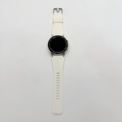 Samsung Galaxy Watch3 SM-R845 45mm GPS + LTE (Unlocked) Stainless White Band - Image 1 of 4