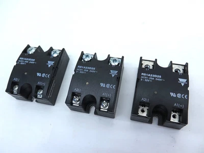 Carlo Gavazzi RS1A23D25 Solid State Relay - LOT OF 3 - Image 1 of 3