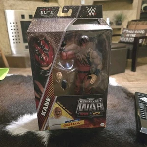 Figura de lucha libre WWE Kane Elite Monday Night War Serie 6 Golga BAF Mattel nueva en caja - Imagen 1 de 8