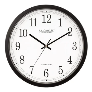La Crosse Technology Wall Clock Plastic 14"Dia. (WT-3143A) WT-3143A-INT - Picture 1 of 7