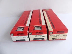 6512 / 6531 / 6730 JOUEF FRANCE HO 3 BOITES VIDES POUR WAGONS - Picture 1 of 4