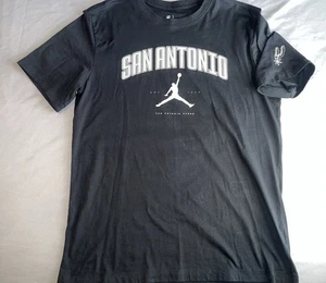 Air Jordan San Antonio Spurs schwarz Nike Statement City T-Shirt Herren Large " - Bild 1 von 5