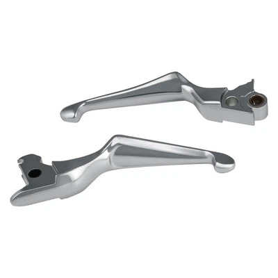 For Harley-Davidson Road King 2014-2016 Kuryakyn 1723 Chrome Boss Blade Levers - Image 1 of 2